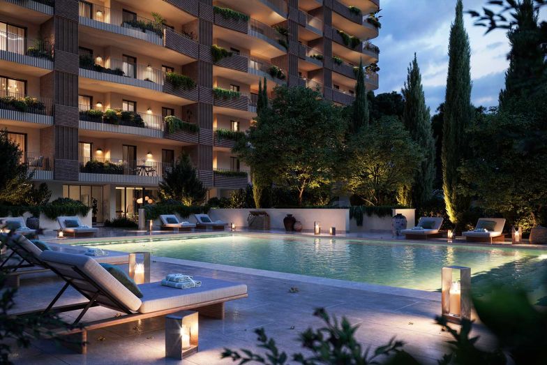 Der Pool soll zu einer Begegnungsstätte werden.