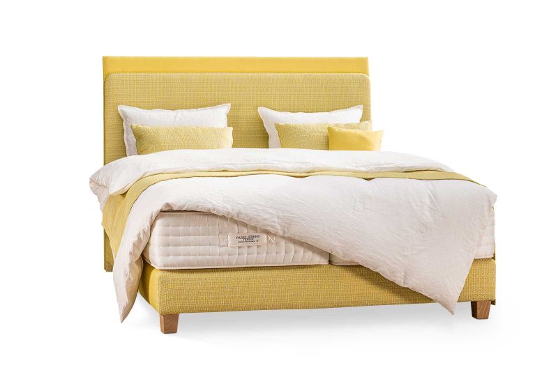 Die fertigen Betten fördern gesunden Schlaf durch optimale Polsterung und Materialien.