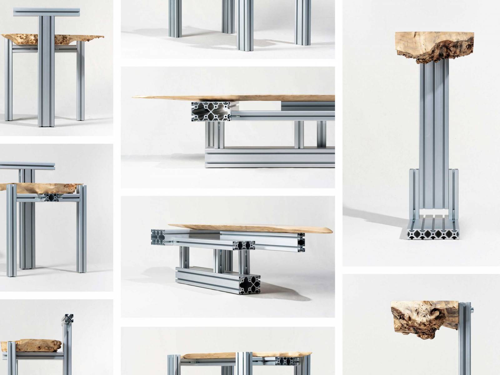 «Pur» – Möbel- und Objektserie mit System und Offenheit. Design: Sebastian Kommer.